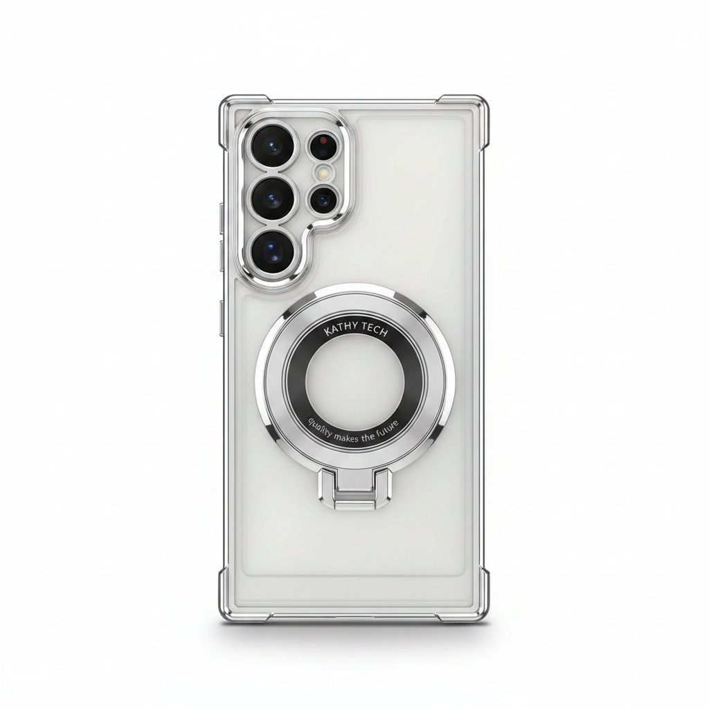 Samsung Galaxy - Magnetic Shockproof Case with Stand by Mobile Supplies Online