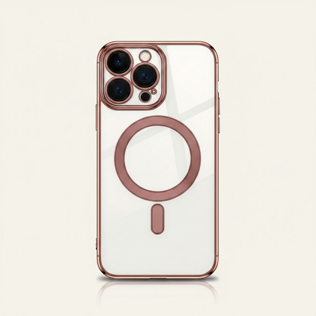 Apple iPhone - MagSafe Clear Stylish Case by Mobile Supplies Online