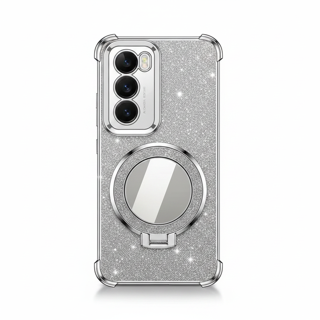 Samsung Galaxy - Glitter Mirror Case with Stand by Mobile Supplies Online