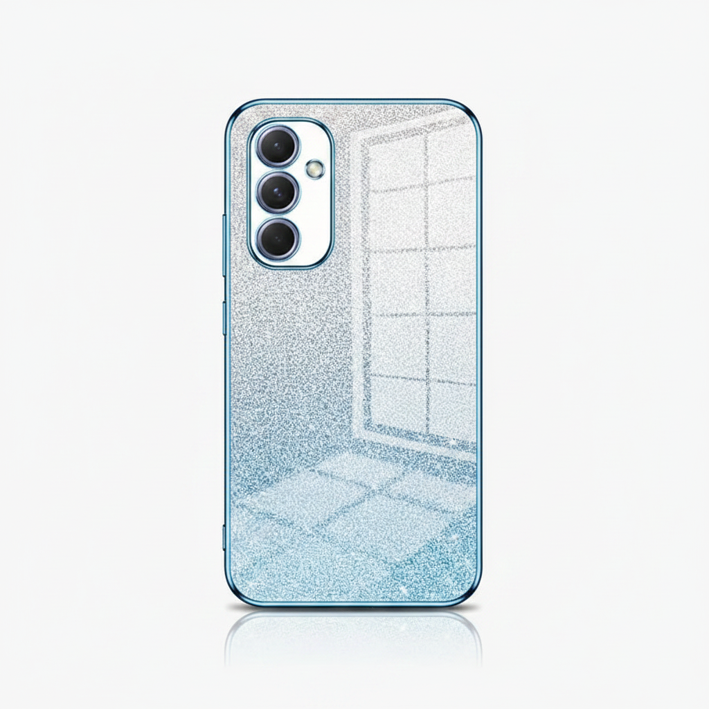 Samsung Galaxy - Glitter Case with Edge Lens Protection by Mobile Supplies Online