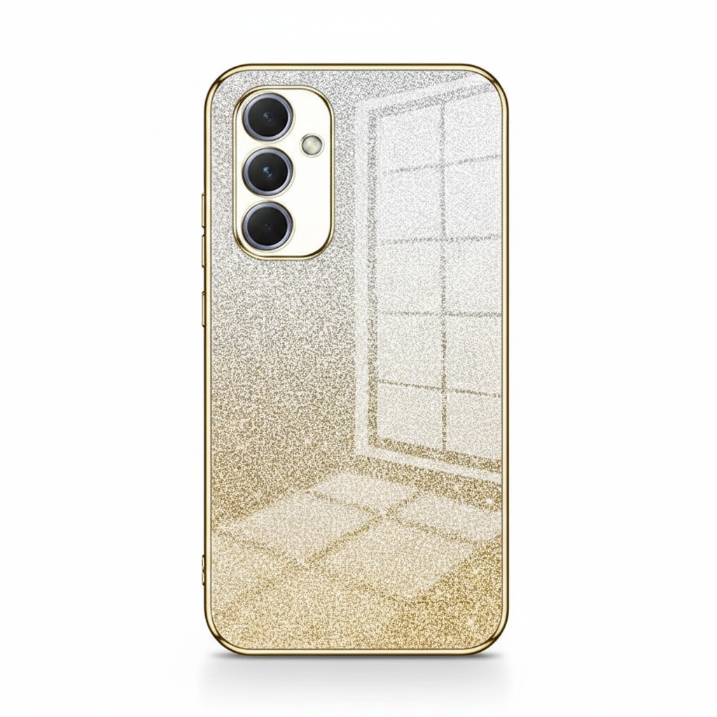Samsung Galaxy - Glitter Case with Edge Lens Protection by Mobile Supplies Online