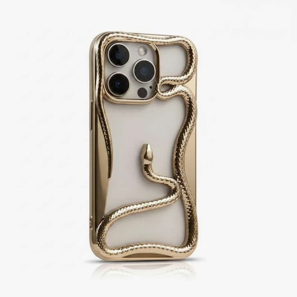 Apple iPhone - Matte 3D Hollow Snake Case by Mobile Supplies Online