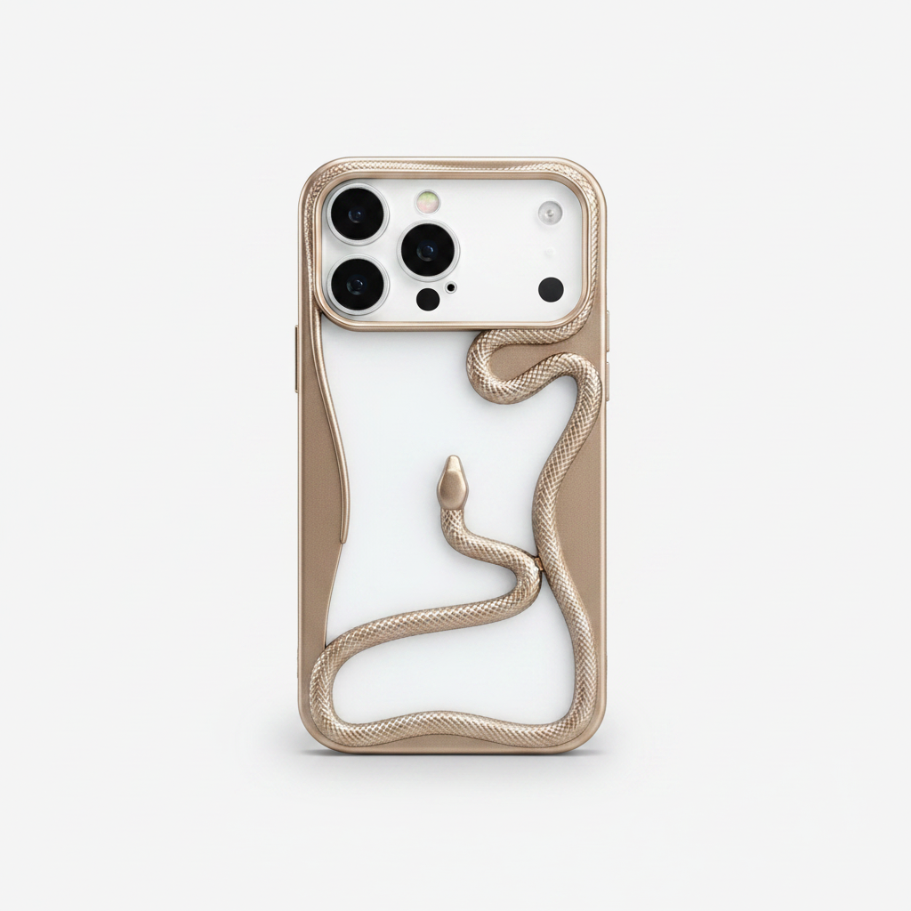 Apple iPhone - Matte 3D Hollow Snake Case by Mobile Supplies Online
