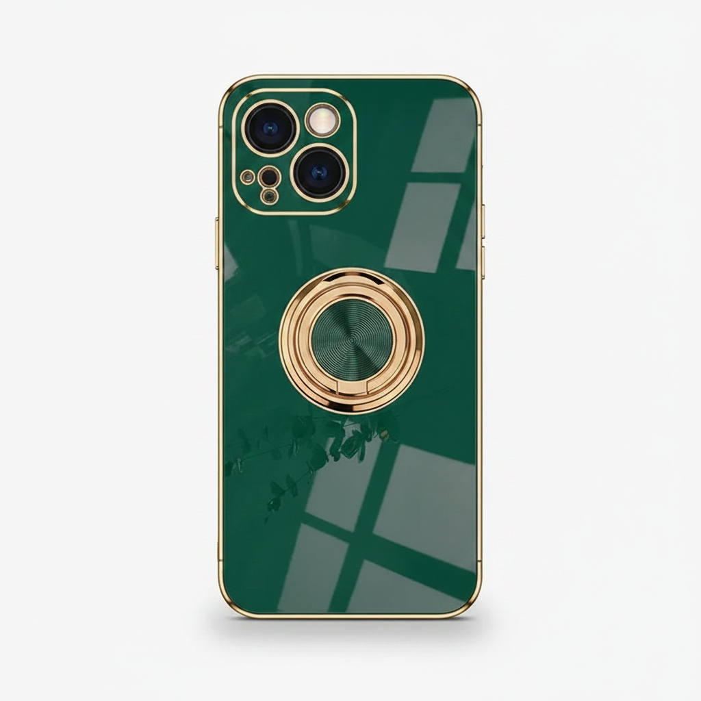 Apple iPhone - Luxury Case with Ring Stand by Mobile Supplies Online