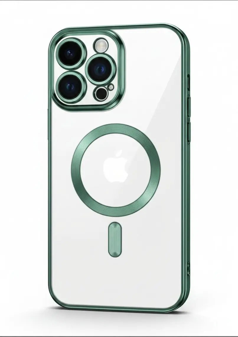 Apple iPhone - Semi-Transparent MagSafe Case with Lens Protection by Mobile Supplies Online