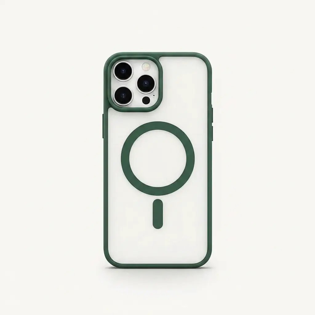 Apple iPhone - Luxury Transparent Hard MagSafe Case by Mobile Supplies Online