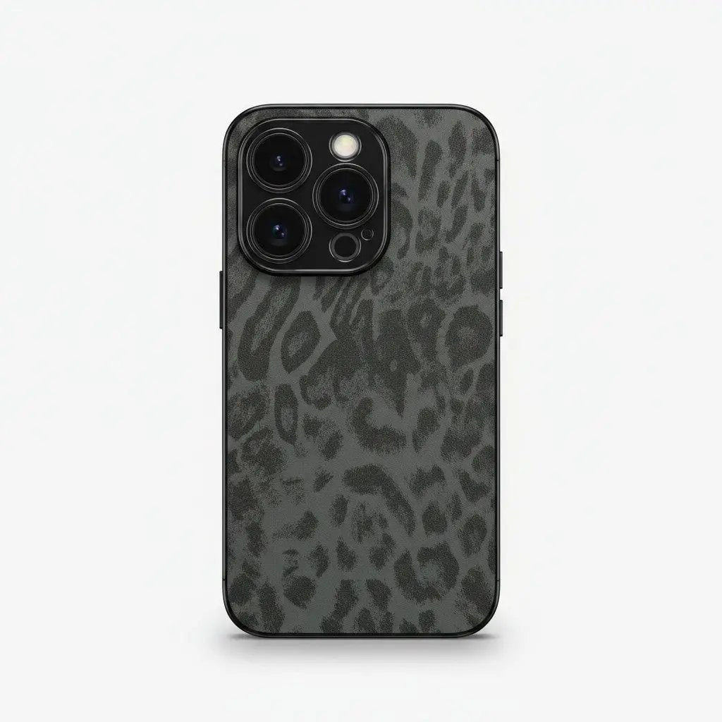 Apple iPhone - Luxury Leopard Leather Case with Lens Protection by Mobile Supplies Online