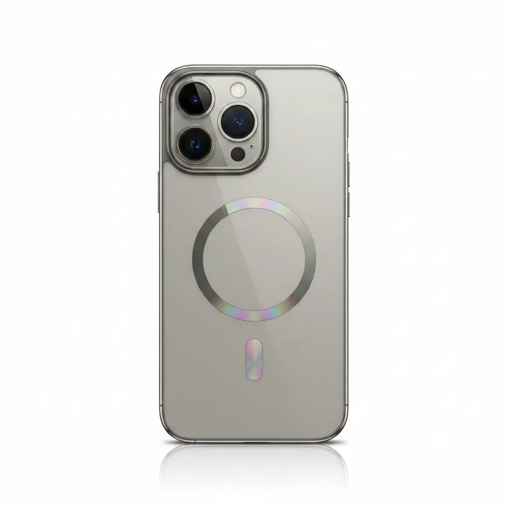 Apple iPhone - Titanium Magnetic Mirror Case by Mobile Supplies Online