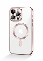Apple iPhone - Semi-Transparent MagSafe Case with Lens Protection by Mobile Supplies Online
