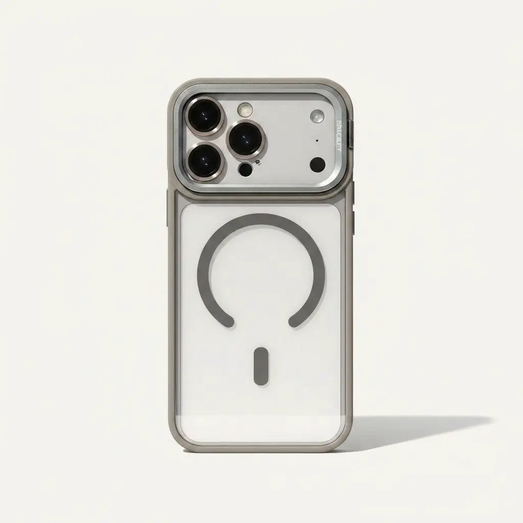 Apple iPhone - Case With Magnetic Lens Protector & Stand by Mobile Supplies Online