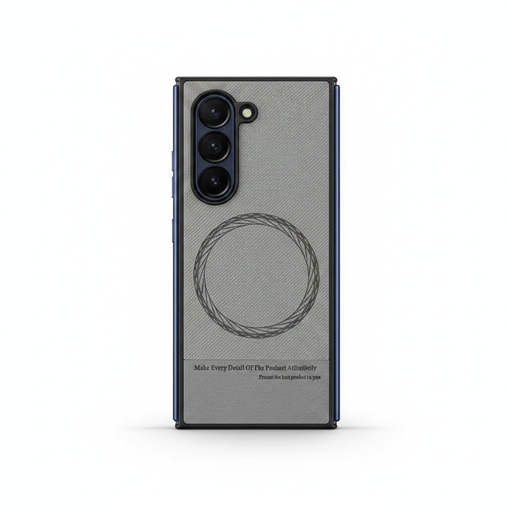 Samsung Galaxy - Premium Magnetic Leather Case Wireless Charge by Mobile Supplies Online