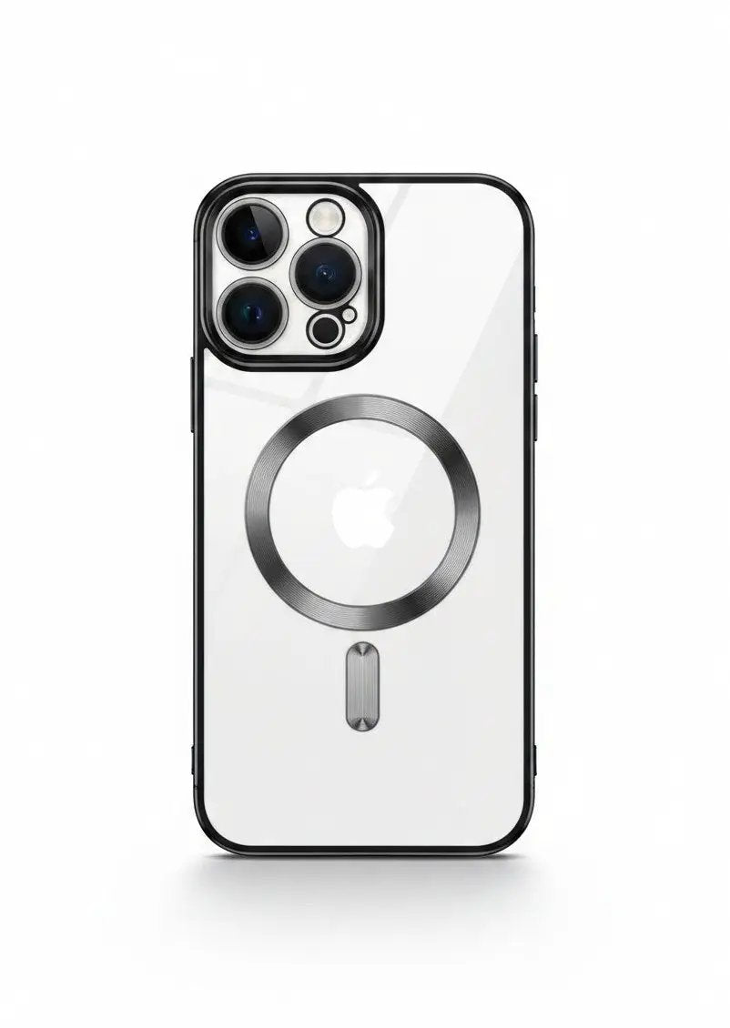 Apple iPhone - Semi-Transparent MagSafe Case with Lens Protection by Mobile Supplies Online