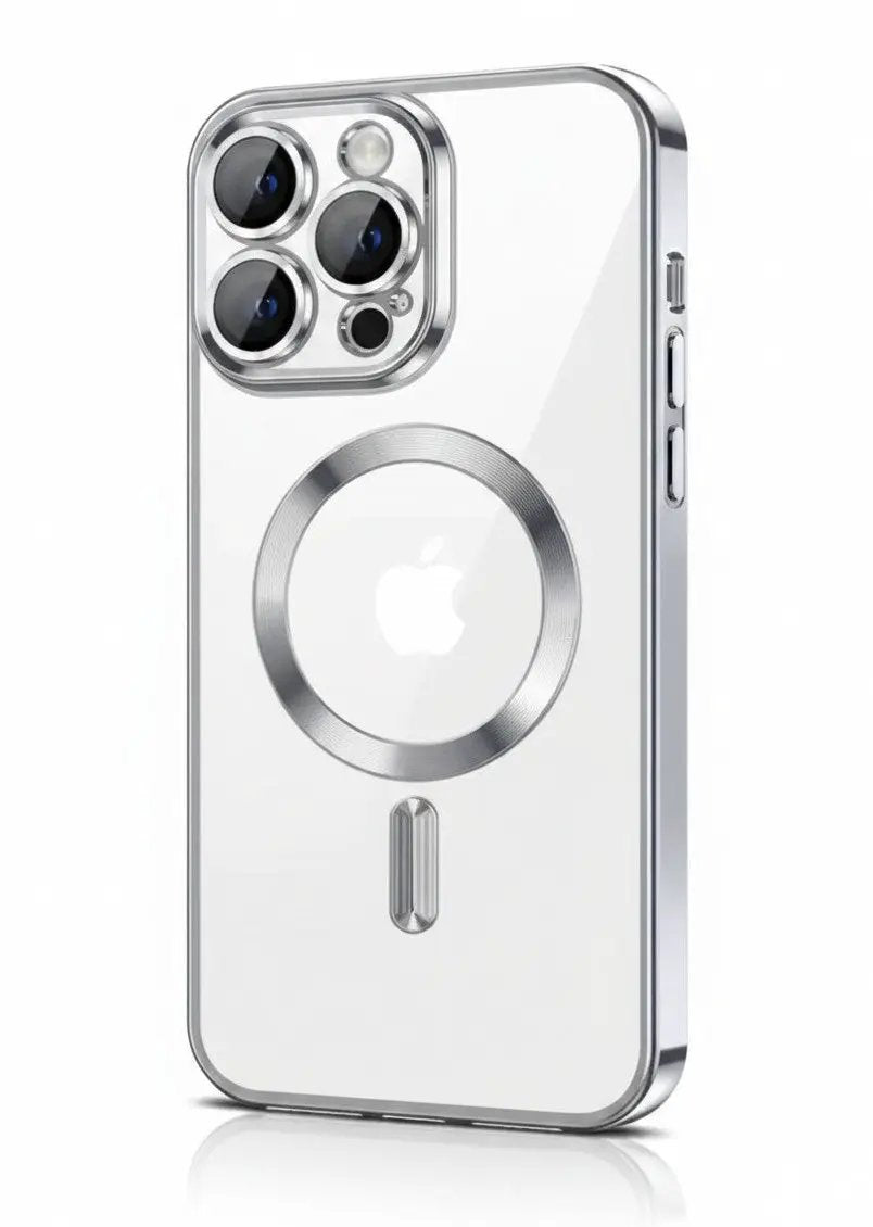 Apple iPhone - Semi-Transparent MagSafe Case with Lens Protection by Mobile Supplies Online