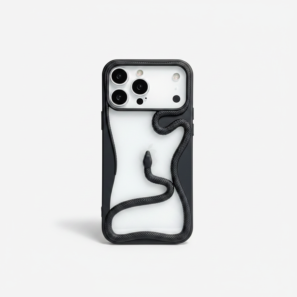 Apple iPhone - Matte 3D Hollow Snake Case by Mobile Supplies Online