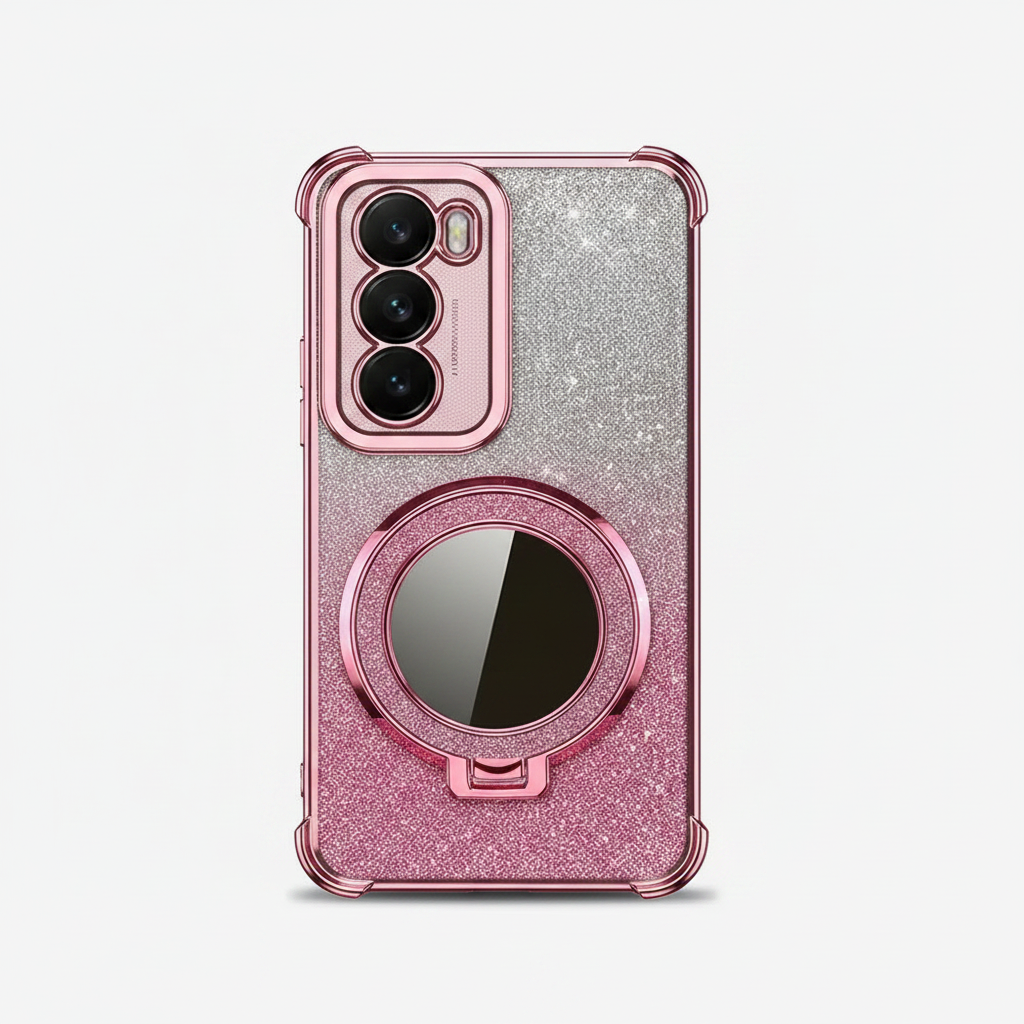 Samsung Galaxy - Glitter Mirror Case with Stand by Mobile Supplies Online