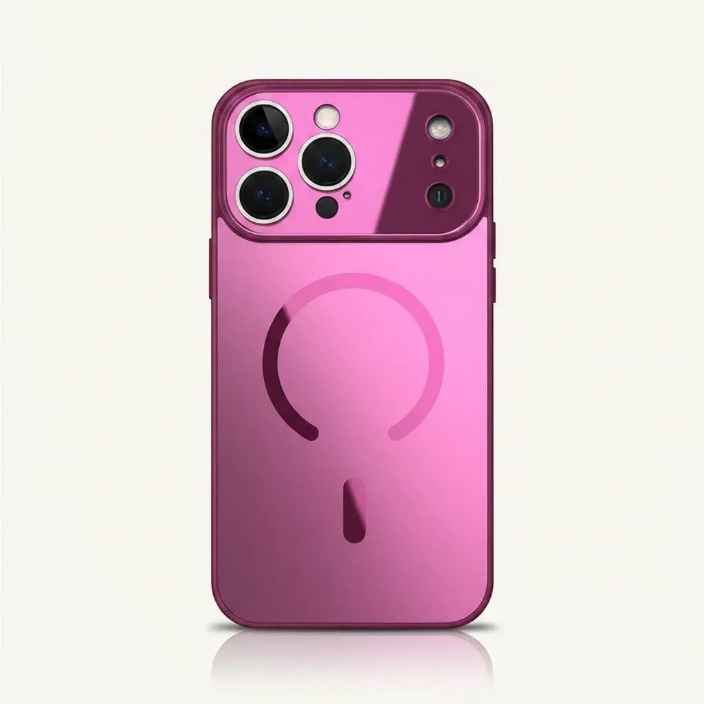 Apple iPhone - Titanium Magnetic Mirror Case by Mobile Supplies Online