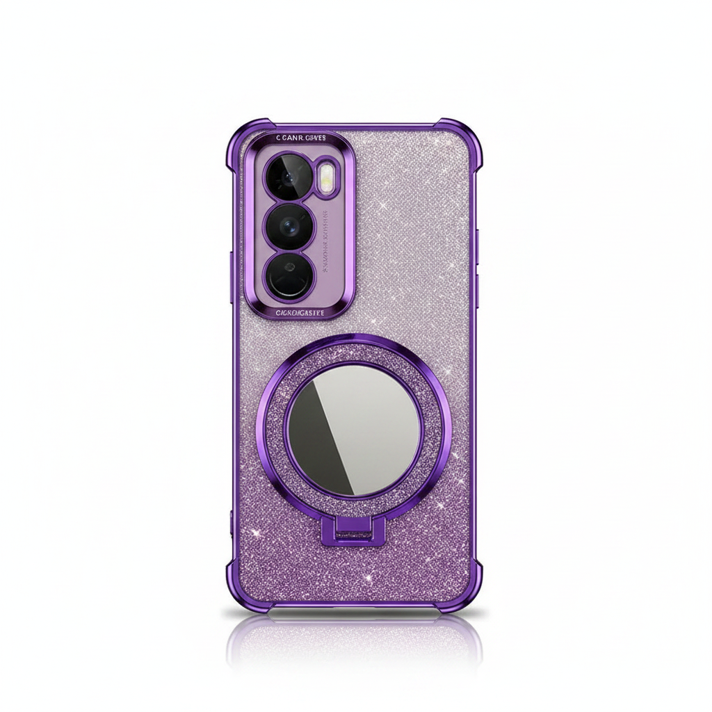 Samsung Galaxy - Glitter Mirror Case with Stand by Mobile Supplies Online