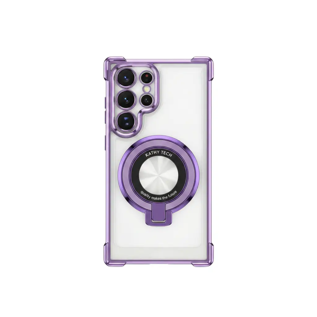 Samsung Galaxy - Magnetic Shockproof Case with Stand by Mobile Supplies Online