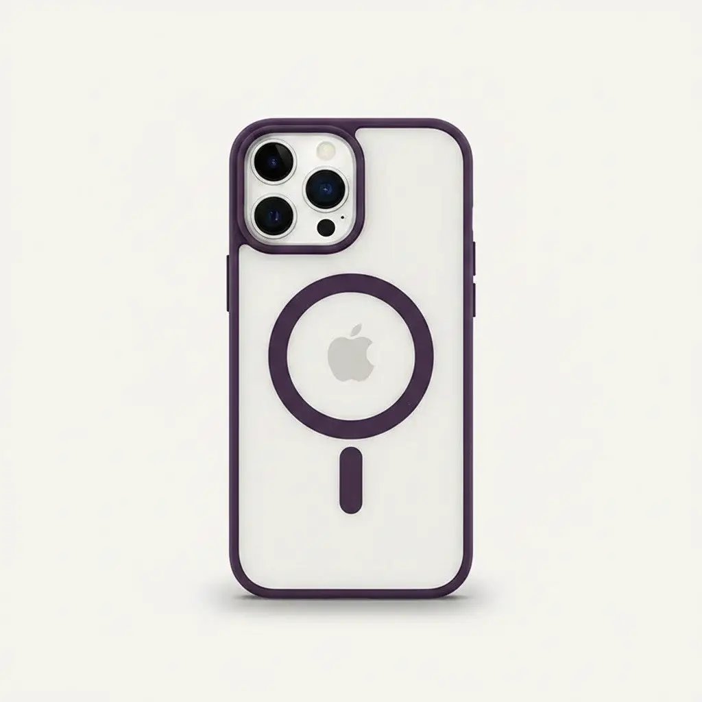 Apple iPhone - Luxury Transparent Hard MagSafe Case by Mobile Supplies Online