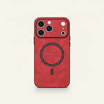 Apple iPhone - Retro Matte Leather MagSafe Case by Mobile Supplies Online