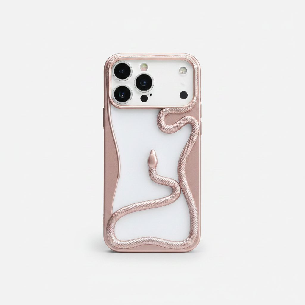 Apple iPhone - Matte 3D Hollow Snake Case by Mobile Supplies Online