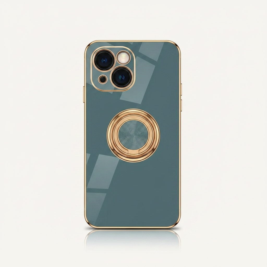 Apple iPhone - Luxury Case with Ring Stand by Mobile Supplies Online
