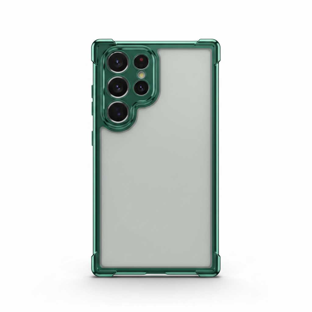 Samsung Galaxy - Transparent Shockproof Case by Mobile Supplies Online