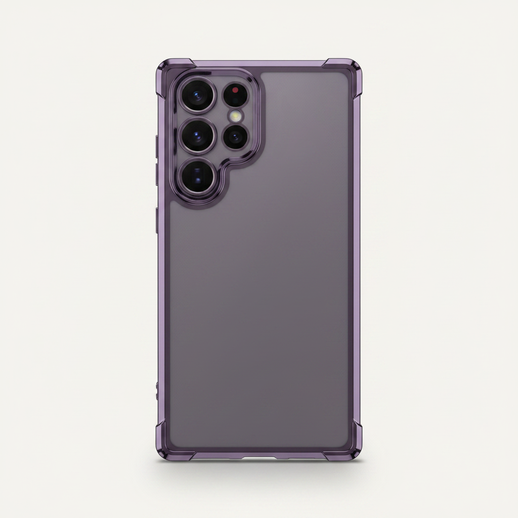 Samsung Galaxy - Transparent Shockproof Case by Mobile Supplies Online