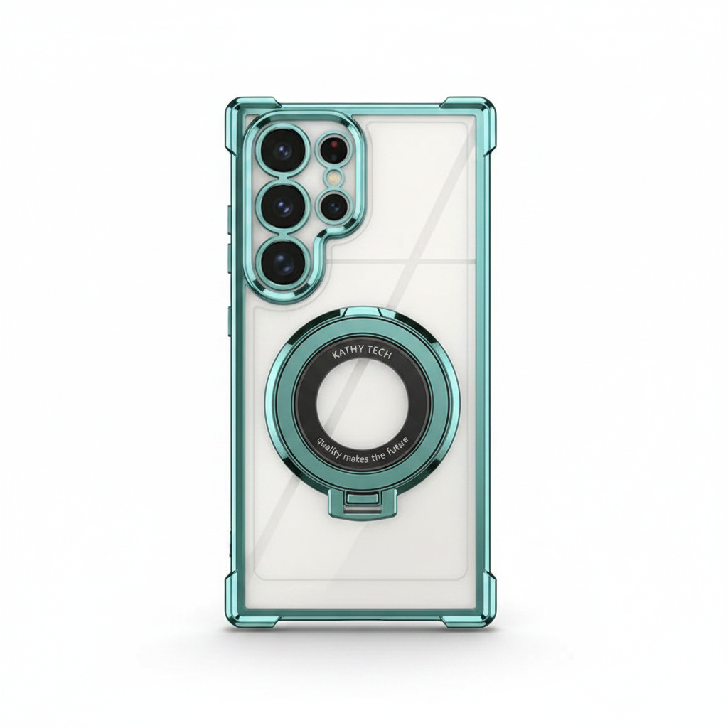 Samsung Galaxy - Magnetic Shockproof Case with Stand by Mobile Supplies Online