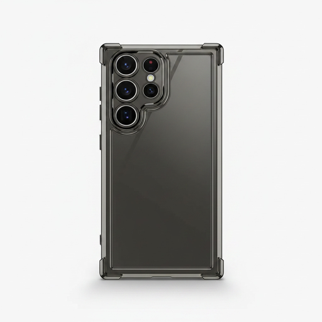 Samsung Galaxy - Transparent Shockproof Case by Mobile Supplies Online