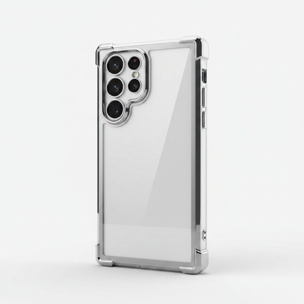 Samsung Galaxy - Transparent Shockproof Case by Mobile Supplies Online