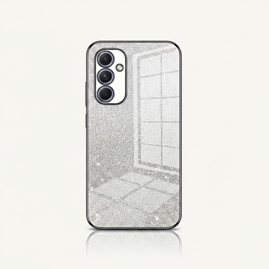 Samsung Galaxy - Glitter Case with Edge Lens Protection by Mobile Supplies Online