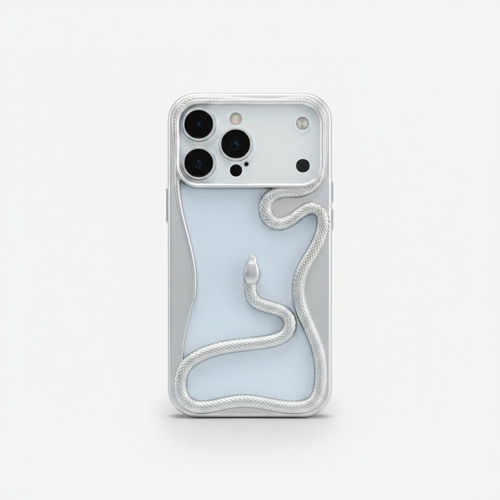 Apple iPhone - Matte 3D Hollow Snake Case by Mobile Supplies Online