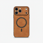Apple iPhone - Retro Matte Leather MagSafe Case by Mobile Supplies Online