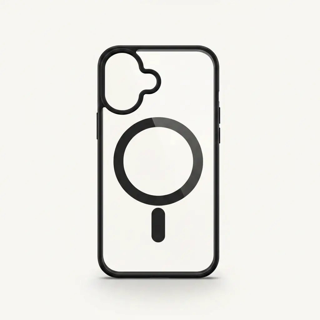 Apple iPhone - Transparent Magnetic Magsafe Case by Mobile Supplies Online