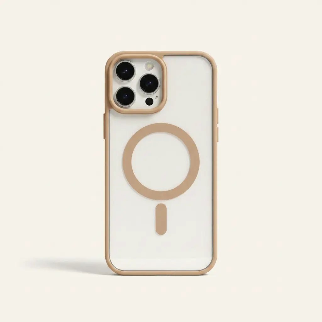 Apple iPhone - Luxury Transparent Hard MagSafe Case by Mobile Supplies Online