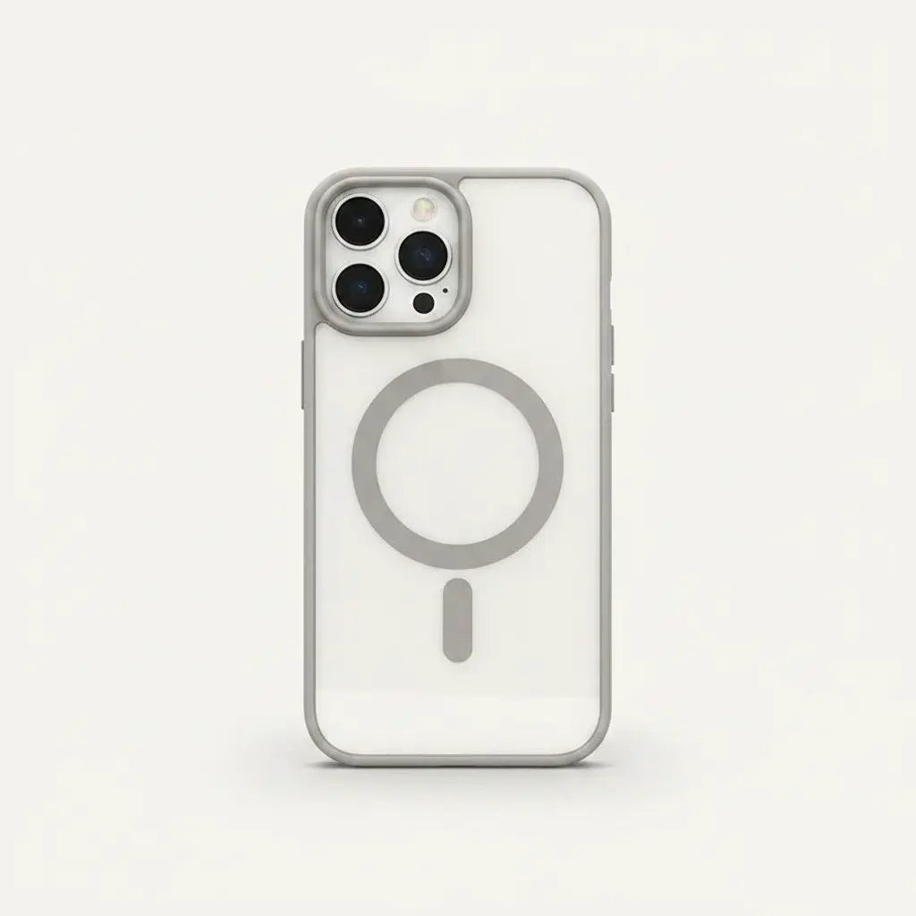 Apple iPhone - Luxury Transparent Hard MagSafe Case by Mobile Supplies Online
