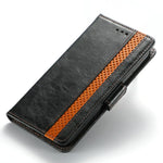Motorola Moto - Leather Look Wallet Case