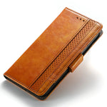 Motorola Moto - Leather Look Wallet Case
