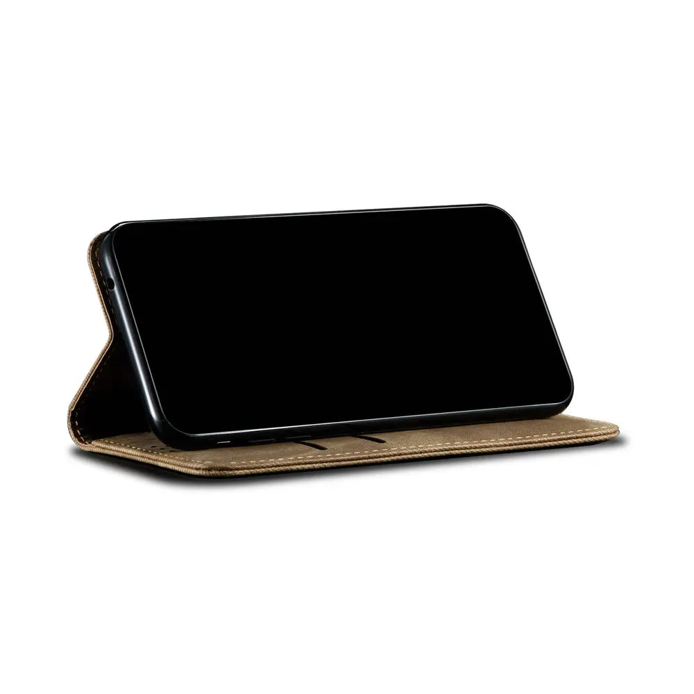 OnePlus Nord - Leather Look Flip Case