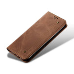 OnePlus Nord - Leather Look Flip Case