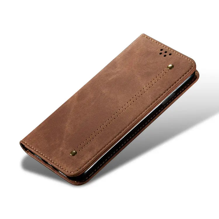 OnePlus Nord - Leather Look Flip Case