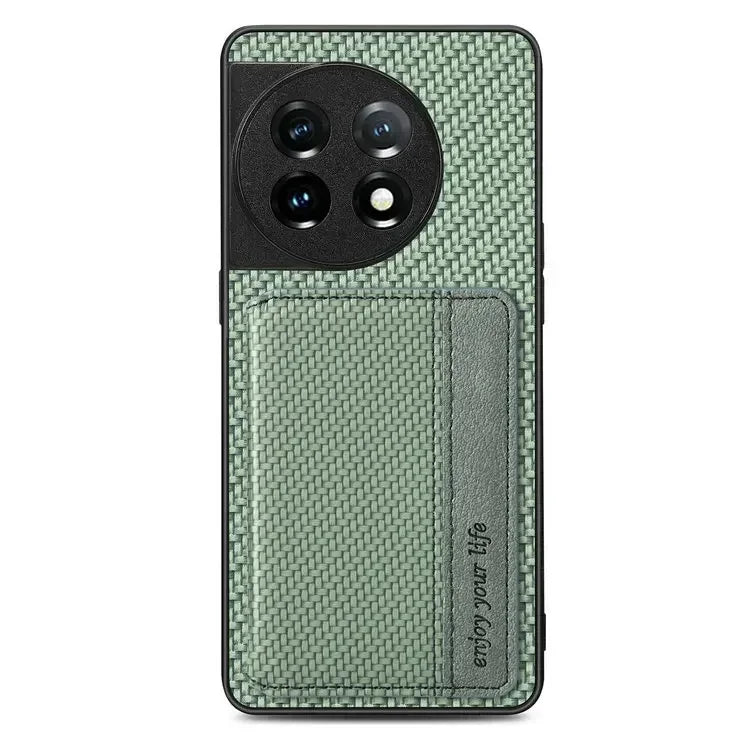 OnePlus - Wallet Leather Look Case with Card Holder