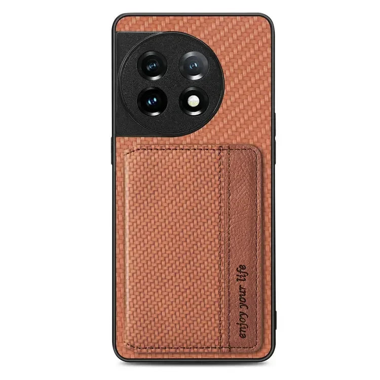 OnePlus - Wallet Leather Look Case with Card Holder