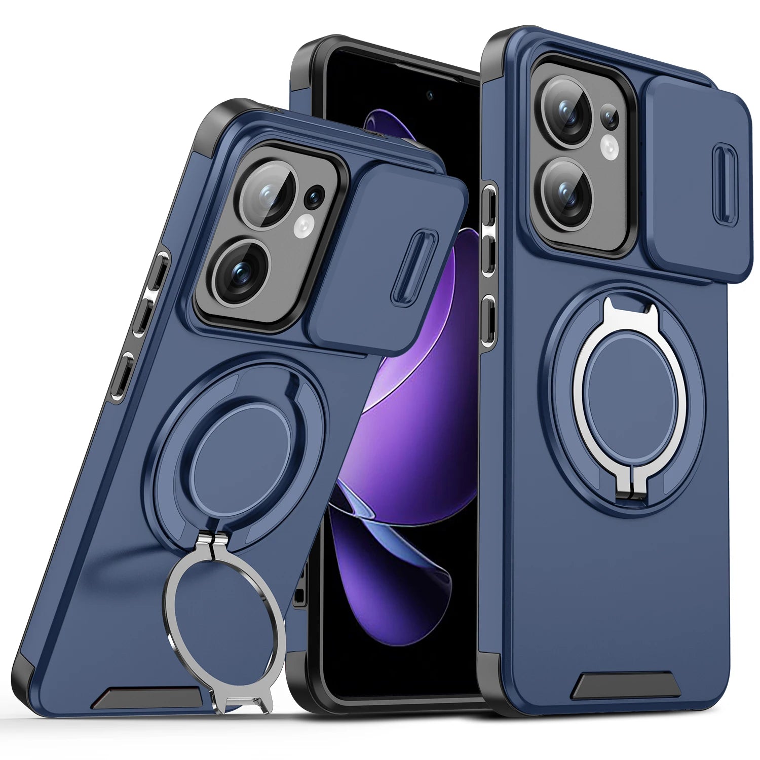 OPPO - Armor Shockproof MagSage Case with Stand