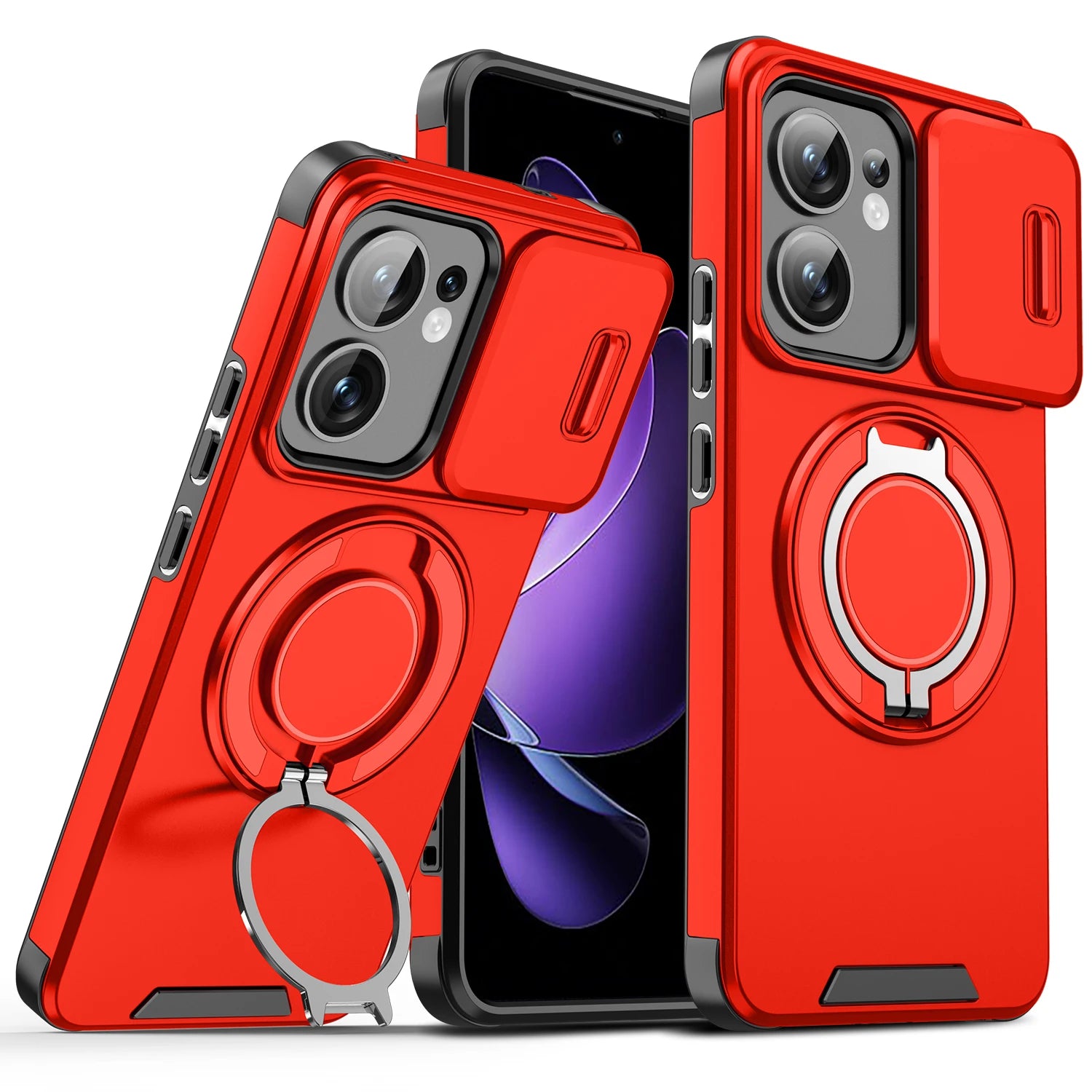 OPPO - Armor Shockproof MagSage Case with Stand