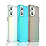 OPPO - Pearlescent Silicone Semi Transparent Case
