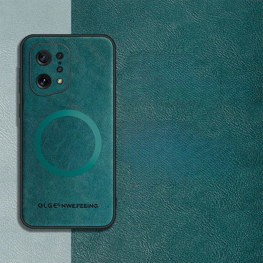 OPPO - Premium Leather Look Case