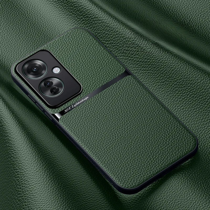 OPPO - Slim Leather Look Case