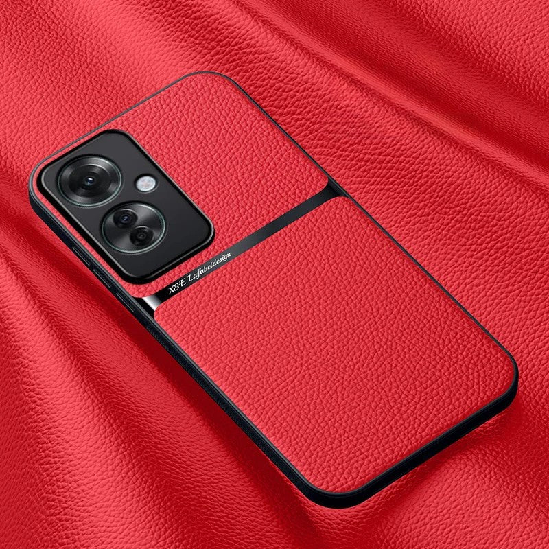 OPPO - Slim Leather Look Case